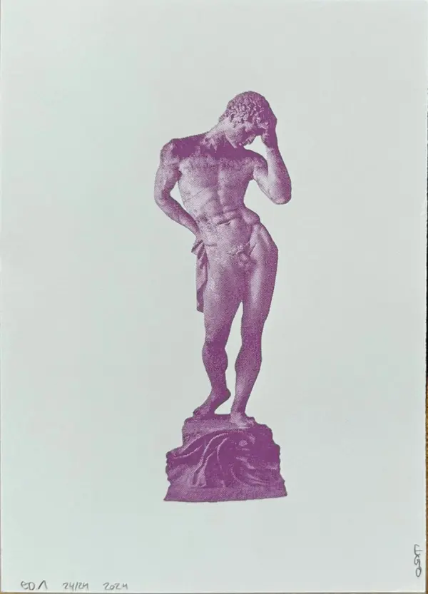 Narcissus Screenprint