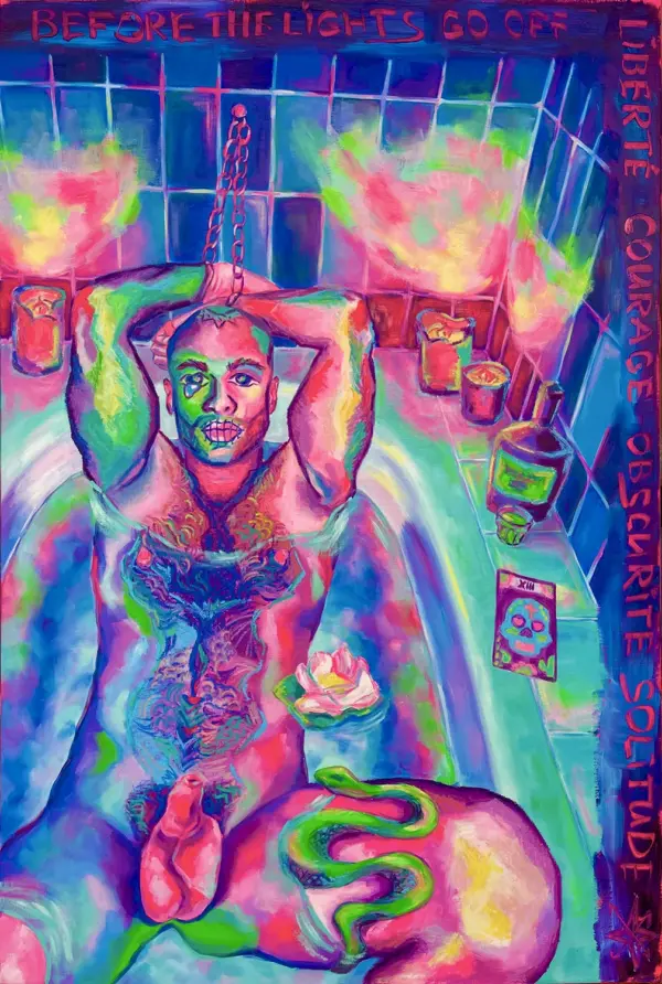 Before the lights go off