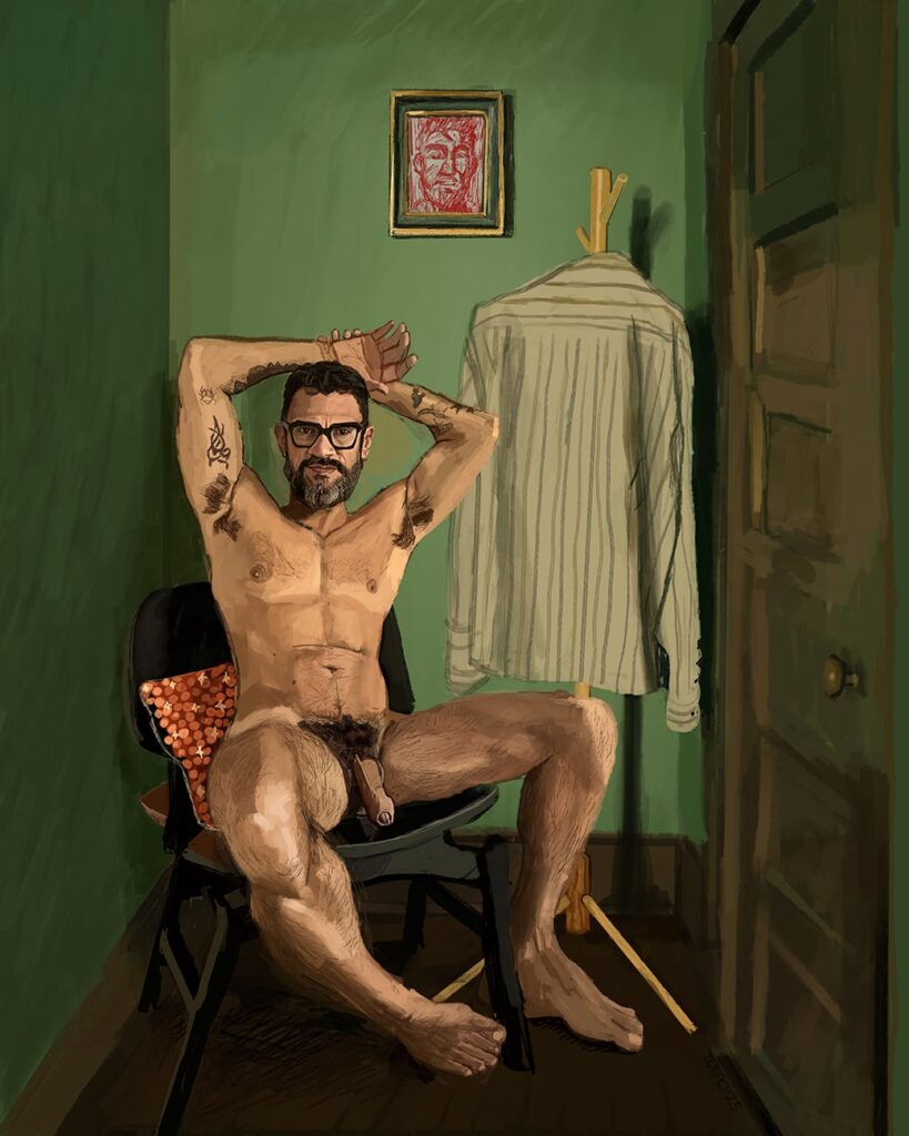 Helder in the Green Room