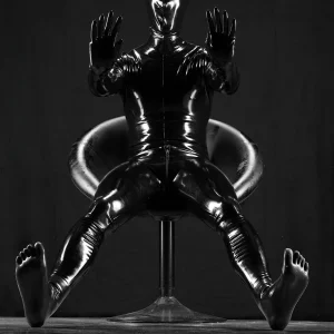 Stop! In the name of R! by @curiofoto — rubber and queer photography